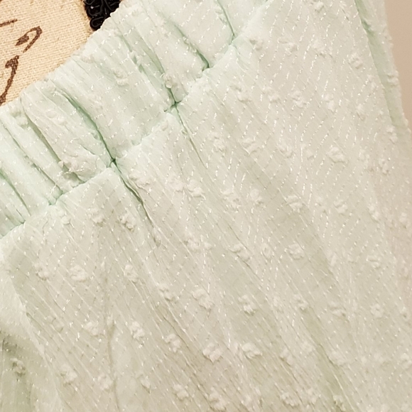 NWOT ASOS DESIGN  Elegant Mint Green Maxi Dress, Size 12. - Picture 12 of 12